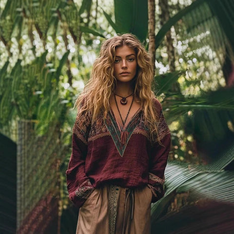 Women's independent station spring and summer hot-selling digital printing, long-sleeved T-shirt top m301742