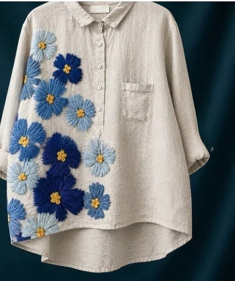 Beauty animal poultry retro print shirt m302888