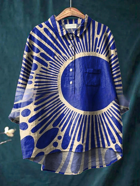 Beauty animal poultry retro print shirt m302888