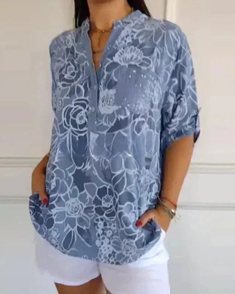 Beauty animal poultry retro print shirt m302888