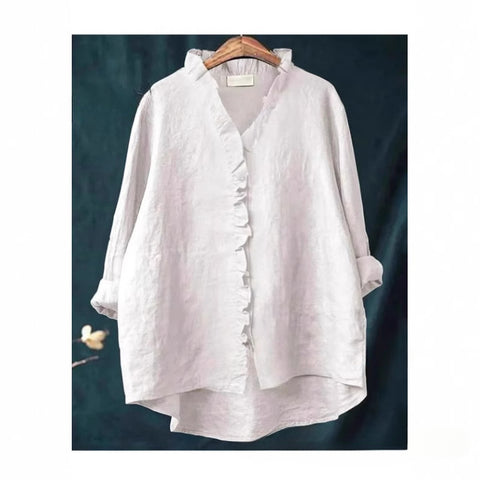 Loose printing crew neck casual large size women's T-shirt m301280