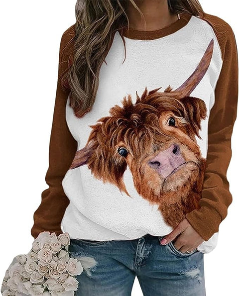 Shoulder long-sleeved women's sweater casual pullover m301750