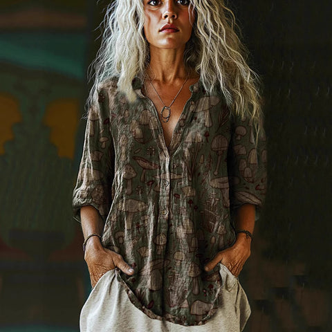 women's large size summer women's casual floral shirt women's small daisy shirt 3D printed shirt m301735