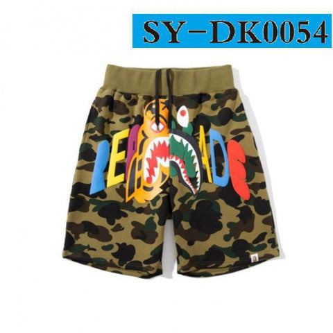 Digital printed men's and women's casual sports shorts m301551