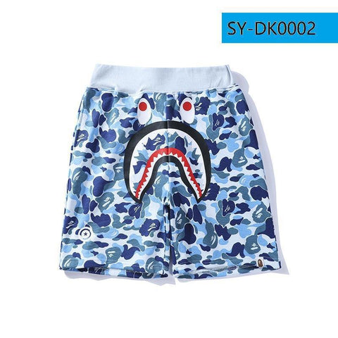Digital printed men's and women's casual sports shorts m301551