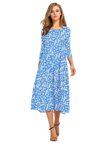 Autumn and winter dress solid color fashion big swing dress m302776