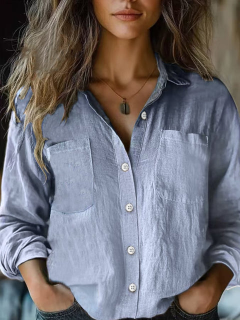 V-neck printed shirt m302770