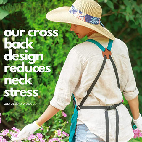 Garden Picking Apron Multi-Purpose Backpack Apron Vegetable Garden Foraging Bag m1915010363