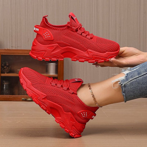 Summer women's shoes versatile fashion breathable sports net single shoes m302808