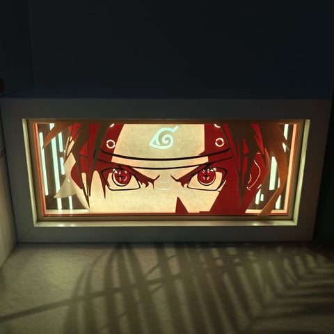 Naruto anime Uzumaki Naruto Paper Carving Lamp Photo Frame