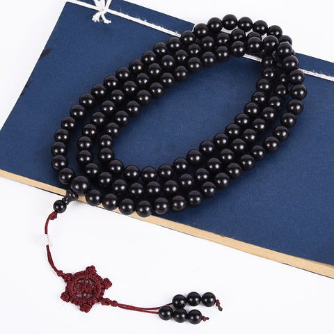 Ebony red sandalwood 108 beads bracelet wooden ebony bracelet m3331283