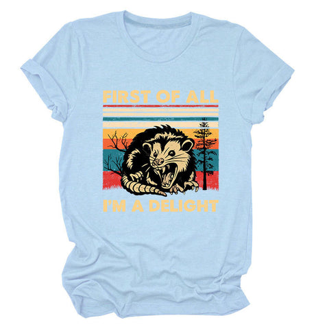 Women's V-neck long sleeve horror red graffiti 3D digital printing m301556