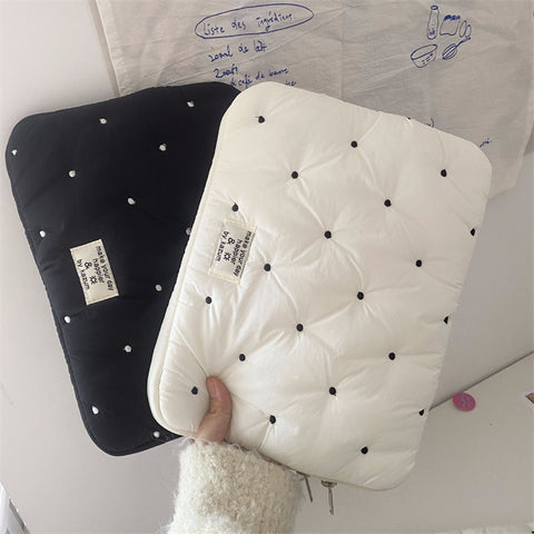 Tablet bag inner bag new embroidery 11/13/15 inch notebook storage bag female m3330821