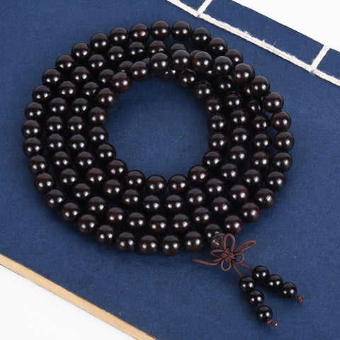 Ebony red sandalwood 108 beads bracelet wooden ebony bracelet m3331283