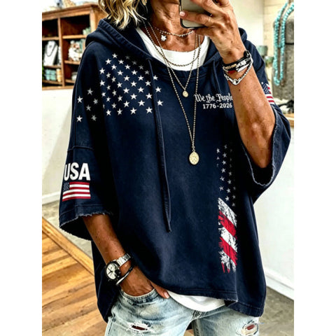Weltpokal bedruckter Kapuzenpullover m302999