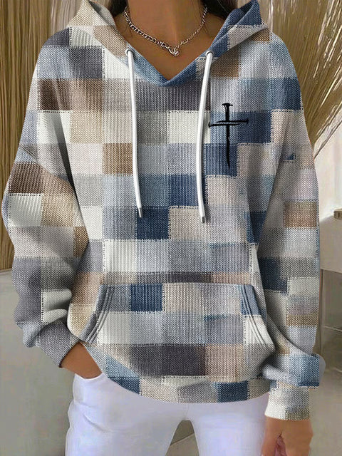 Ladies hooded sweater m302225