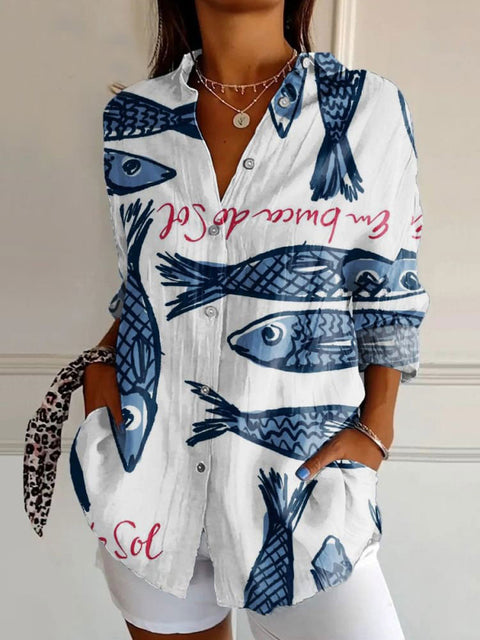 Seven sleeve shirt animal print 3D shirt m301214