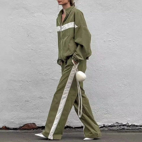 Autumn and winter fashion temperament commuter two-piece set female m301801