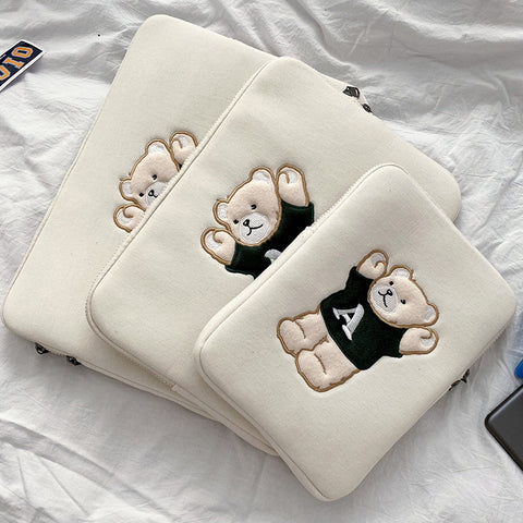Cute Storage AC Bear iPad Notebook 13-15 Inch Tablet Bag Sleeve Sleeve m3330820