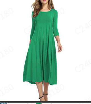 Holiday skirt large size thin dress loose cover meat thin m302920
