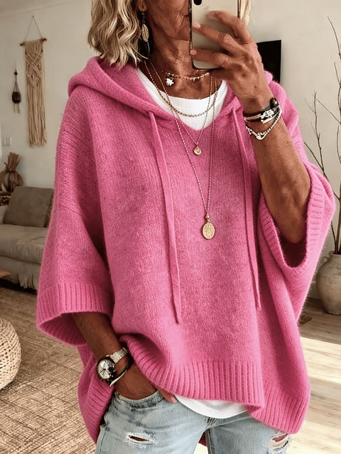 New hooded drawstring sweater sweater woven outside m303005