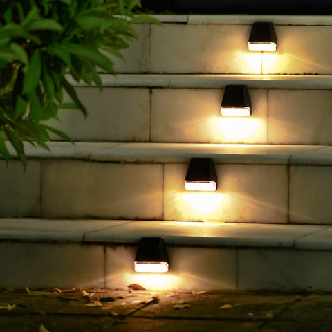 Solar wall lamp outdoor rainproof courtyard garden decoration staircase m3330926