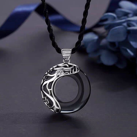 Sun, Moon and Stars Necklace Simple Retro Pendant m3331241