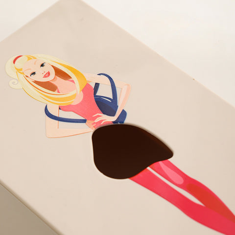 Paper storage box Home living room Dining table Modern simple multi-functional paper box m5010684