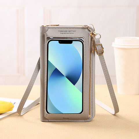 Touchscreen mobile phone bag female cross-body m1915010626