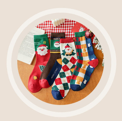 Christmas socks gift box cartoon socks m1915010438